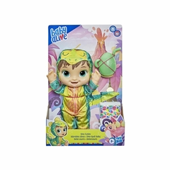 Boneca Baby Alive Dino Cuties Morena Estegossauro Verde - comprar online