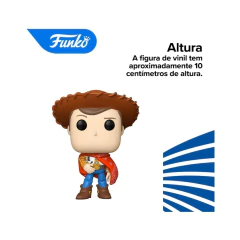 Boneco Funko Pop! Disney Toy Story 5 - Woody - 4Best Play - e-commerce de brinquedos infantis