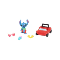 Kit 2x Brinquedo Stitch Playset Boneco c/ Acessórios Sunny