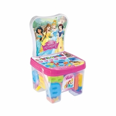 Cadeirinha Infantil Educakids Disney Princesas com 44 Blocos - comprar online