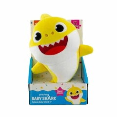Pelúcia Baby Shark Super Macia 20cm Original
