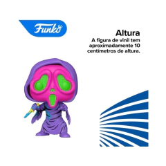 Boneco Funko Pop! Pânico Ghostface Neon na internet