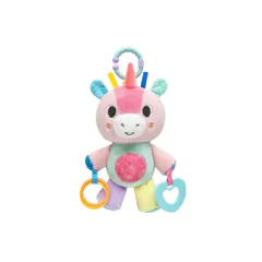 Kit Bubazoo Unicórnio Pelúcia Treme-treme e Mola Atividades - comprar online