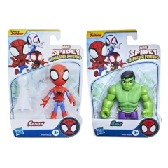 Kit 2 Bonecos Homem Aranha e Hulk Spidey Amazing Friends - comprar online