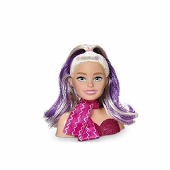 Boneca Barbie Styling Head Faces Busto para Pentear