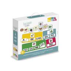 Brinquedo Juntando Sílabas Alfabetização Babebi - comprar online