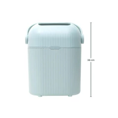 Lixeira Antiodor Azul com Cúpula Giratória 9L - Buba - 4Best Play - e-commerce de brinquedos infantis