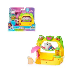 Playset Varanda Gabby's Dollhouse Coquetel Frutas Cakey Cat