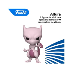 Boneco Funko Pop! Pokémon Mewtwo - 4Best Play - e-commerce de brinquedos infantis