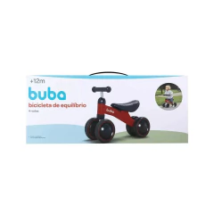 Bicicleta de Equilíbrio Infantil Vermelha - Buba - comprar online