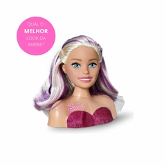 Boneca Barbie Styling Head Faces Busto para Pentear - 4Best Play - e-commerce de brinquedos infantis