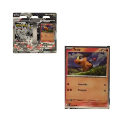 Pokémon TCG Raio Preto Fogo Branco Blister Quádruplo Tepig