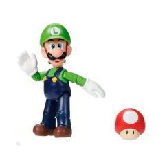 Kit 2x Bonecos Super Mario Bros Tanooki Mario e Luigi 10cm - comprar online