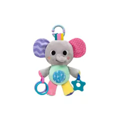 Pelúcia Bubazoo Elefante Bebê Treme-treme de atividades Buba