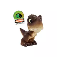 Imagem do Dinosauro Mini T-Rex Marrom Baby Dinos Pupee