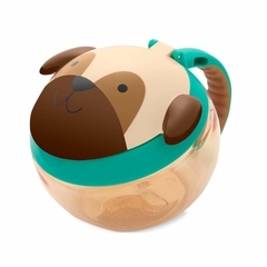 Porta Snack Skip Hop Cachorro Pug - Potinho para lanche - comprar online