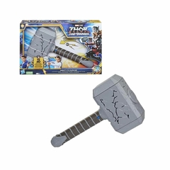 Martelo Mjolnir Mighty Thor Eletrônico c/ Som e Luzes Hasbro