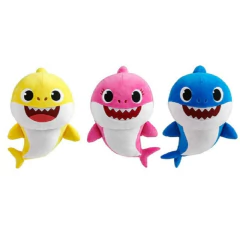 Pelúcia Baby Shark com Música 30cm Original