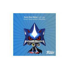 Imagem do Boneco Funko Pop! Sonic the Hedgehog Neo Metal Sonic
