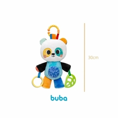 Kit Bubazoo Panda Pelúcia Treme-treme e Mola Atividades Buba - loja online