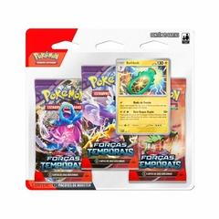 Kit 2x Pokémon TCG Blister Triplo Carvanha e Belibolt - 4Best Play - e-commerce de brinquedos infantis