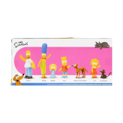 Bonecos The Simpsons Multipack Set Familia Completa 7u