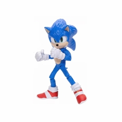 Boneco Articulado Sonic 3 The Hedgehog Filme Sonic Azul - 4Best Play - e-commerce de brinquedos infantis