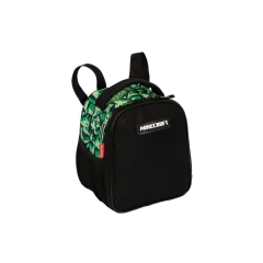 Lancheira Minecraft Camoterra c/ Garrafa e Pote Sestini - comprar online