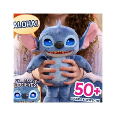 Pelúcia Lilo & Stitch Olhos Emotivos + 50 Reações 30cm - comprar online