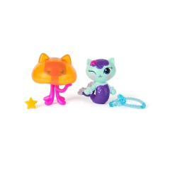 Pack 02 Figuras Gabby's Dollhouse Mercat e Kitty Jellyfish - 4Best Play - e-commerce de brinquedos infantis