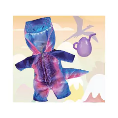 Boneca Baby Alive Dino Cuties Negra Tiranossauro Rex Roxo - loja online