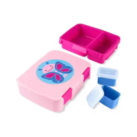 Lancheira Bentô Box Zoo Skip Hop Borboleta c/ divisórias