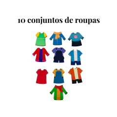 Me Vista Troca Tudo Jogo Encaixe Babebi - loja online