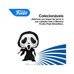 Boneco Funko Pop! Movies Pânico Ghost Face 1607 na internet