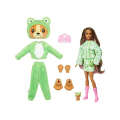 Boneca Barbie Cutie Reveal 10 Surpresas Cachorro Sapo Verde - loja online