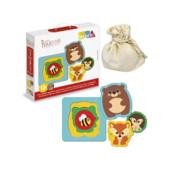 Joguinhos de Bolsa Quebra-Cabeça Encaixe Progressivo Babebi