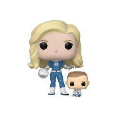 Funko Pop! Quarteto Fantástico Mulher Invisível e Franklin na internet