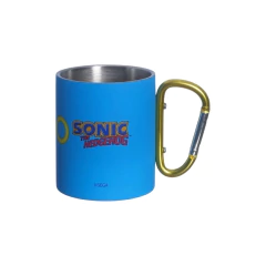 Caneca Mosquetão Sonic The Hedgehog Inox 300ml Zona Criativa - 4Best Play - e-commerce de brinquedos infantis