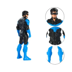 Boneco Batman 15cm Articulado DC 2187 - Nightwing - 4Best Play - e-commerce de brinquedos infantis