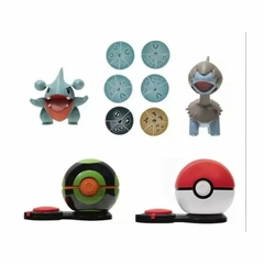 Pokémon Pokebola Ataque Surpresa Gible e Deino na internet