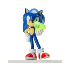Boneco Sonic the Hedgehog Montável Sonic Azul 10cm - loja online