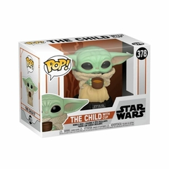 Boneco Funko Pop! Star Wars baby Yoda com tigela - comprar online