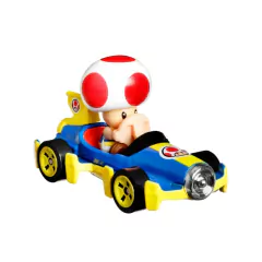 Carrinho Hot Wheels Mario Kart Toad Mach 8 - 4Best Play - e-commerce de brinquedos infantis