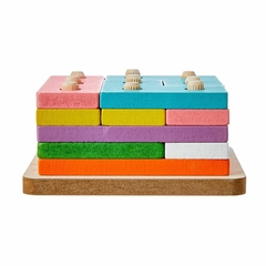 Brinquedo Educativo Encaixe Divertido Tetris Toymix - loja online