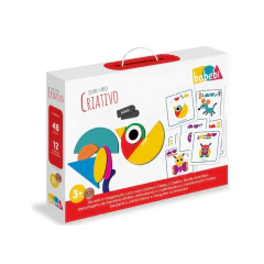 Quebra Cabeça Criativo Animais Formas Geométricas Babebi - comprar online