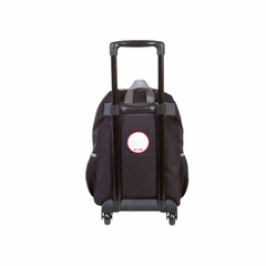 Imagem do Mochila de Rodinha Grande X Futebol Preto e Branco - Sestini