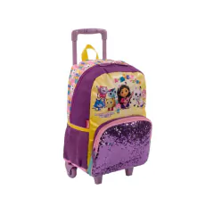 Mochila de Rodinha Grande Gabby's Dollhouse Meow - Sestini - comprar online