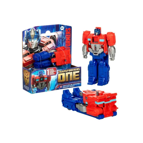 Boneco 2 em 1 Transformers One COG Changer Optimus Prime