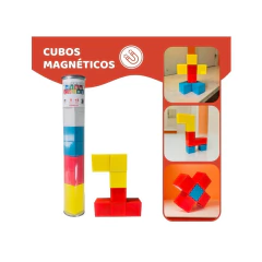 Blocos de Montar Magnéticos Magforma Mega Cubos 9 peças