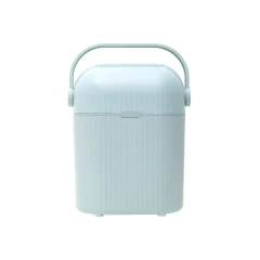 Lixeira Antiodor Azul com Cúpula Giratória 9L - Buba - comprar online